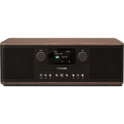 Pure Classic C-D6 Ηχοσύστημα Hi-Fi 2.0 Black Brown