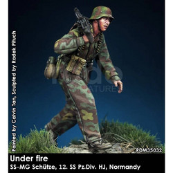 Rado Miniatures SS-MG Schutze, 12. SS-Pz.Div. HJ, Normandy 1944 Πλαστικό Φιγούρα Μοντελισμού 1:35