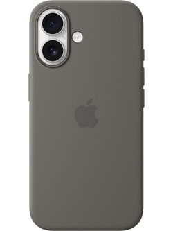 Apple Silicone MagSafe Back Cover Stone Grey (iPhone 16)