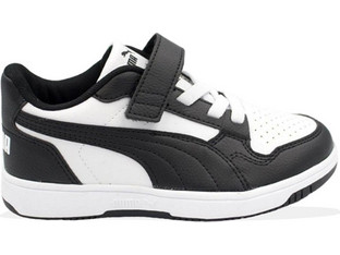 Puma Reb-L AC+ Inf Παιδικά Sneakers Μαύρα Λευκά 398996-01