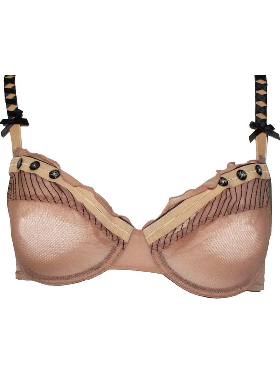 John Galliano Σουτιέν με Μπανέλα Nude 134GC-PINK