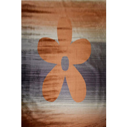 Sprintzio Lino Χαλί Στρογγυλό 200x250cm 7450/796 Beige Orange