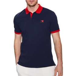 Diadora Ανδρική Μπλούζα Polo Κοντομάνικη Navy Μπλε 102.179369-60062