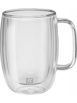 Zwilling Σετ Ποτήρια Καφέ Γυάλινα Sorrento 2τμχ 39500-114-0