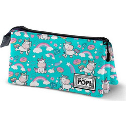 Karactermania Oh My Pop! Cutie Unicorns Κασετίνα με 3 Θήκες Τιρκουάζ 03903