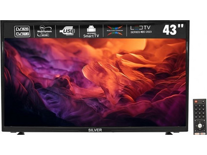 Silver SI43D1 Smart Τηλεόραση 43" Full HD DLED HDR
