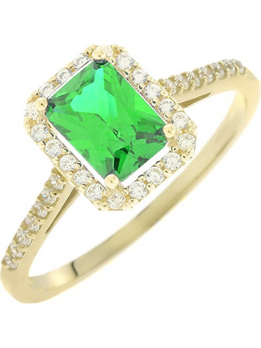 Million Diamonds Γυναικείο Δαχτυλίδι από Χρυσό 14K με Ζιργκόν RZ20447