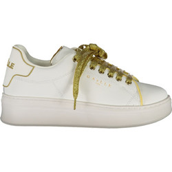 Gaelle Paris Γυναικεία Sneakers Λευκά Χρυσά GACAW00014