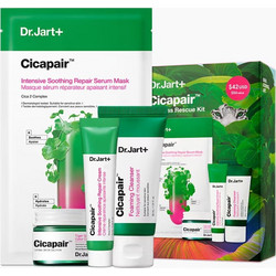 Dr.Jart+ Cicapair Foaming Cleanser 30ml + Intensive Soothing Repair Serum Mask 1τμχ + Intensive Soothing Repair Cream 15ml + Tiger Grass Color Correcting Treatment 15ml
