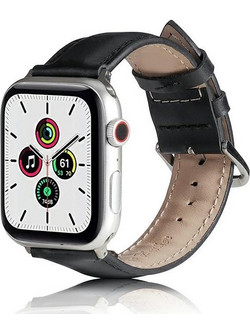 Beline Λουράκι Δερμάτινο Black (Apple Watch 38 / 40 / 41mm)
