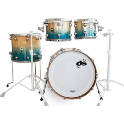 DS Drum Rebel Custom Exotic Fossil Beech