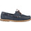 Lumberjack Ανδρικά Μοκασίνια Boat Shoes Δερμάτινα Navy Μπλε SM07804-005H01-CC035