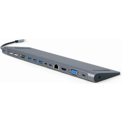 Gembird USB-C Docking Station με HDMI PD Ethernet