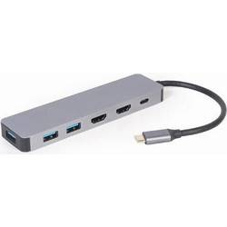 Cablexpert USB-C Docking Station με HDMI 4K PD