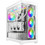 Xilence Xilent Gleam White Gaming Midi Tower Κουτί Υπολογιστή με Πλαϊνό Παράθυρο