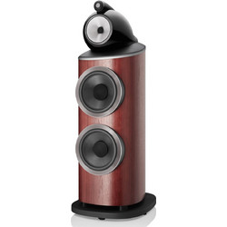Bowers & Wilkins 801 D4 Ζεύγος Ηχείων Hi-Fi Δαπέδου 1000W 3 Δρόμων Satin Rosenut