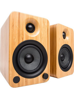Kanto Audio YU4 Ζεύγος Ηχείων Hi-Fi Βιβλιοθήκης 140W Bamboo