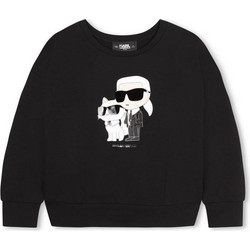 Karl Lagerfeld Παιδικό Φούτερ Μαύρο Z30225-09B