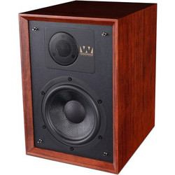Wharfedale Denton 85th Anniversary Ζεύγος Ηχείων Hi-Fi Βιβλιοθήκης 120W 2 Δρόμων Mahogany Red