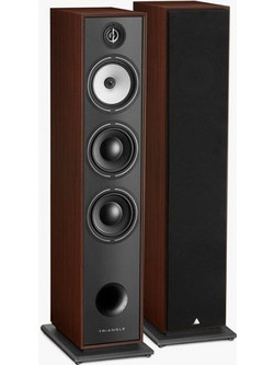 Triangle Borea BR08 Ζεύγος Ηχείων Hi-Fi Δαπέδου 150W 3 Δρόμων Walnut