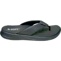 B-Soft Ανδρικές Σαγιονάρες Ανατομικές Μαύρες 53/1404