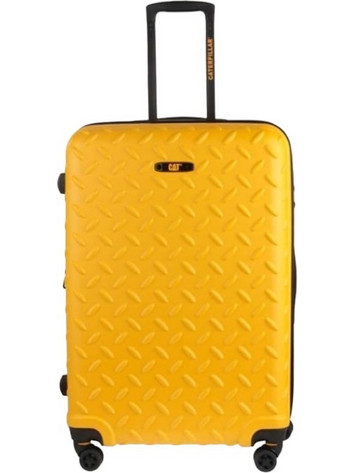 CAT 83688-217 Βαλίτσα Μεσαία 65x44x28.5cm με 4 Ρόδες Κίτρινη
