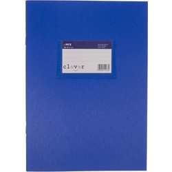 Clever Τετράδιο Ριγέ B5 30 Φύλλων Μπλε 5205486119382