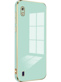 Bodycell Gold Plated Back Cover Mint Green (Samsung Galaxy A10)