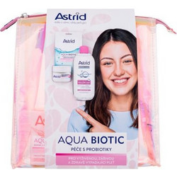 Astrid Aqua Biotic Day & Night Cream 50ml + Aqua Biotic 3in1 Micellar Water 400ml + Aqua Biotic Anti-Fatigue & Quenching Tissue Mask 1τμχ + Neseser