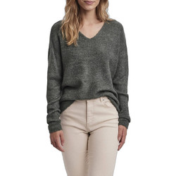 Vero Moda Γυναικεία Πλεκτή Μπλούζα με V Λαιμόκοψη Πράσινη 10233357