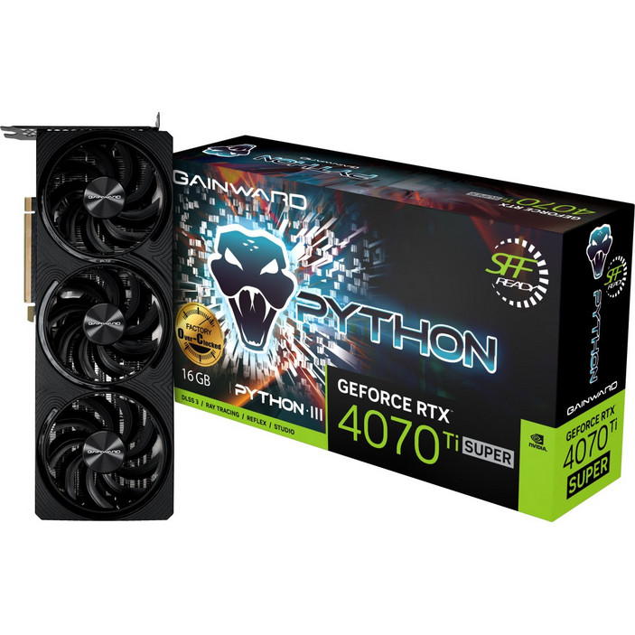 ? Gainward GeForce RTX 4070 Ti Super 16GB GDDR6X Python III OC Κάρτα Γραφικών | BestPrice.gr