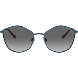 Vogue VO4282S 510811 Γυναικεία Γυαλιά Ηλίου Πολυγωνικά Μεταλλικά Μπλε με Μαύρο Degradee Φακό