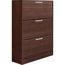 Woodwell Παπουτσοθήκη Ξύλινη Καρυδί M60xΠ17xY112cm Ε833.1