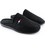 Love4shoes Χειμερινές Ανδρικές Παντόφλες Μαύρες D39