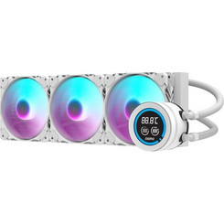 Darkflash DN360D White Υδρόψυξη CPU 120mm ARGB για Socket 115x / 1200 / 1700 / AM3 / AM3+ / AM4 / AM5