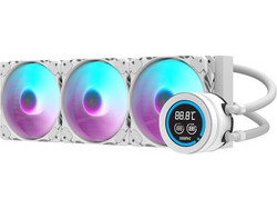 Darkflash DN360D White Υδρόψυξη CPU 120mm ARGB για Socket 115x / 1200 / 1700 / AM3 / AM3+ / AM4 / AM5