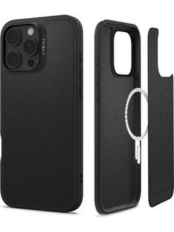 Spigen Cyrill Kajuk MagSafe Back Cover Black (iPhone 16 Pro)