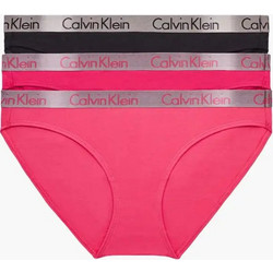 Calvin Klein Γυναικεία Slip 3Pack 000QD3561E-6VS