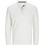 Jack & Jones Ανδρική Μπλούζα Polo Μακρυμάνικη Λευκή 12259645