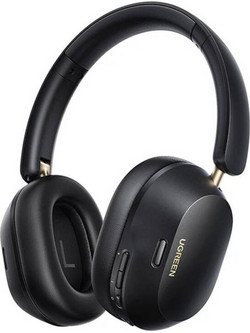Ugreen HiTune Max 5C Hybrid Ασύρματα Bluetooth Ακουστικά Over Ear με Noise Cancelling Μαύρα