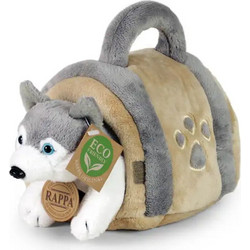 Rappa Σκύλος Husky με Τσαντάκι Βόλτας 13cm