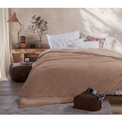 Nef-Nef Κουβερτοπάπλωμα Μονό Hollowfiber 160x220 Ezra 24 Mocca