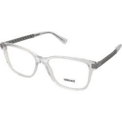 Versace VE3340U 148 Ανδρικός Σκελετός Γυαλιών Οράσεως Κοκάλινος Διαφανής