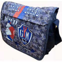 Lyc Sac Σχολική Τσάντα Ώμου Δημοτικού Navy Μπλε 5203592412656