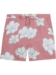 Ted Baker Ανδρικό Μαγιό Σορτς Floral Ροζ 267730