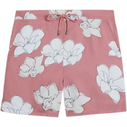 Ted Baker Ανδρικό Μαγιό Σορτς Floral Ροζ 267730