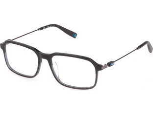 Fila VFI449 09BQ Γυναικείος Σκελετός Γυαλιών Οράσεως Μεταλλικός Ασημί Μαύρος