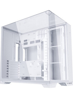 Lian Li O11 Vision Compact White Gaming Midi Tower Κουτί Υπολογιστή με Πλαϊνό Παράθυρο