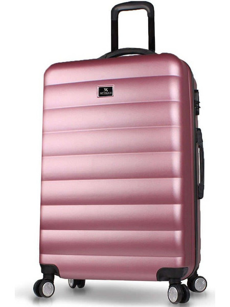 My Valise 853MYV5563 Βαλίτσα Μεγάλη 76x48x30cm με 4 Ρόδες Ροζ
