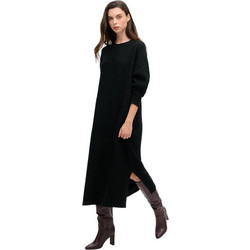 Superdry Midi Καθημερινό Φόρεμα Μαύρο W8011758A-AYN